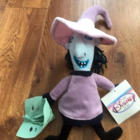 Vintage Disney Nightmare Before Christmas: Mini Bean Bag Shock 8” - Picture 1 of 5